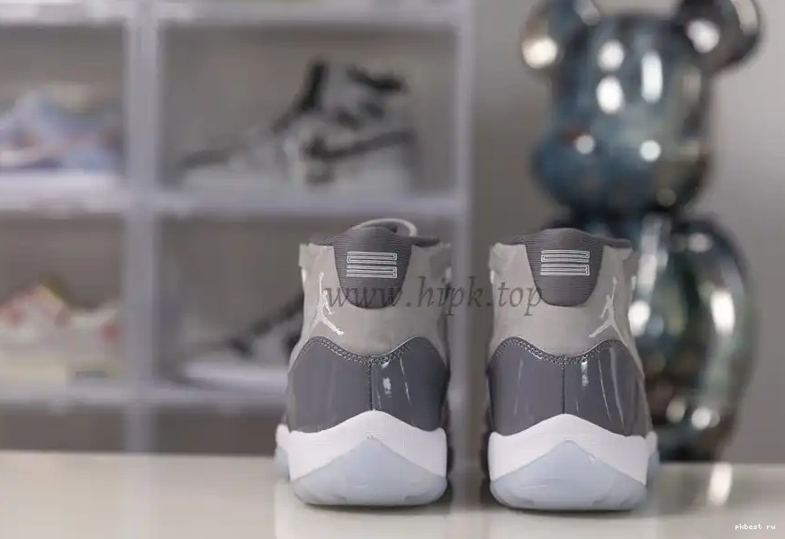 cool Air 11 PK ready retail to GOD materials grey ship Jordan 0522